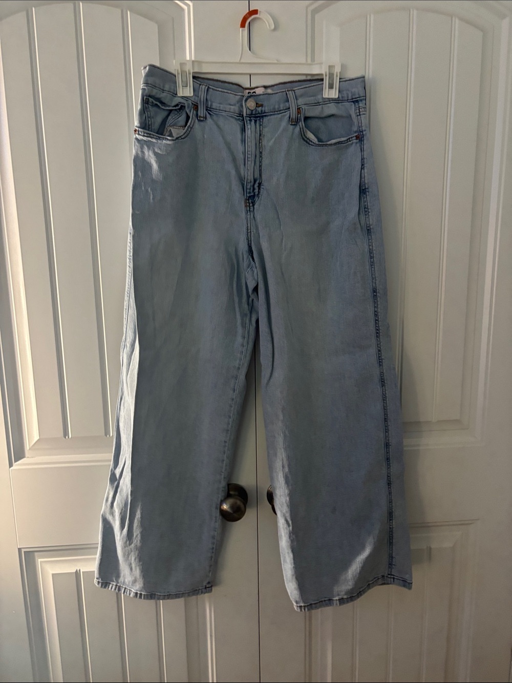 SO Light Blue Wide-Leg Jeans for Women